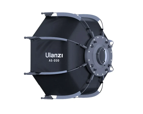 Софтбокс Ulanzi AS-D30 Octagonal Softbox, 30cm, Mini Bowens Mount and Grid (UV-L083GBB1 AS-D30) (L083GBB1)