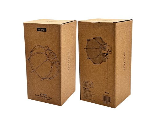 Софтбокс Ulanzi AS-D30 Octagonal Softbox, 30cm, Mini Bowens Mount and Grid (UV-L083GBB1 AS-D30) (L083GBB1)
