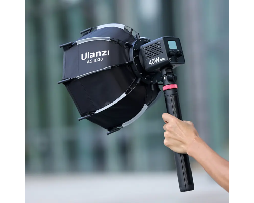 Софтбокс Ulanzi AS-D30 Octagonal Softbox, 30cm, Mini Bowens Mount and Grid (UV-L083GBB1 AS-D30) (L083GBB1)