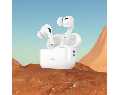 Бездротові навушники BOROFONE BW59 True wireless stereo headset White (6941991107450)