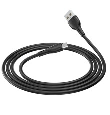 Кабель BOROFONE BX51 Triumph Micro-USB 1m 2.4A Black (6931474743916)