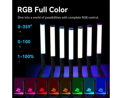 Відеосвітло Ulanzi Vijim VL360 RGB Led Light, 38W(L058GBB2 VL360) (L058GBB2)