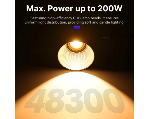 Відеосвітло Ulanzi Vijim 200W Bi-color  Video Light (L079CNA1 VL-200Bi) (без блока живлення) (L079CNA1)
