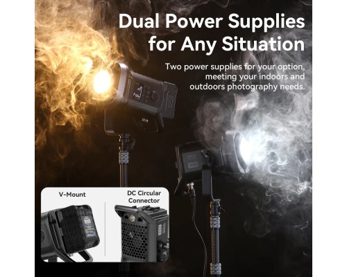 Відеосвітло Ulanzi Vijim 200W Bi-color  Video Light (L079CNA1 VL-200Bi) (без блока живлення) (L079CNA1)
