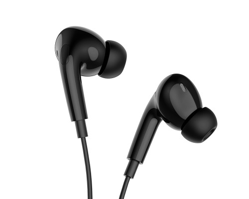 Навушники дротові BOROFONE BM100 Pro (Type-C) Black (6941991121777)