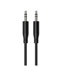Аудіокабель BOROFONE BL26 3.5mm male to 3.5mm male, TPE, 1m Black (6941991122170)