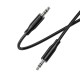 Аудіокабель BOROFONE BL26 3.5mm male to 3.5mm male, TPE, 1m Black (6941991122170)