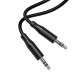 Аудіокабель BOROFONE BL26 3.5mm male to 3.5mm male, TPE, 1m Black (6941991122170)