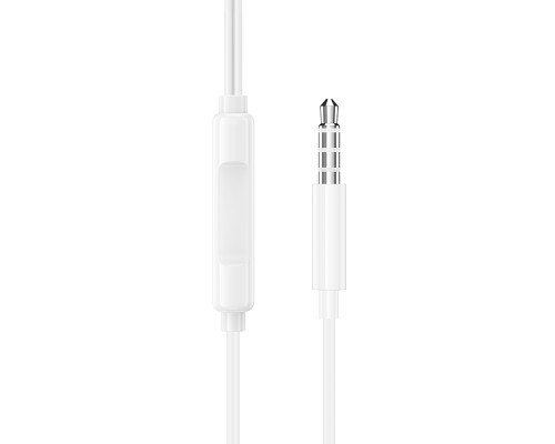 Навушники дротові BOROFONE BM100 Pro (3.5mm) White (6941991121760)