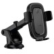 Автотримач для телефона з БЗП BOROFONE BH223 Follower push-type wireless fast charging car holder(center console) (6941991121319)