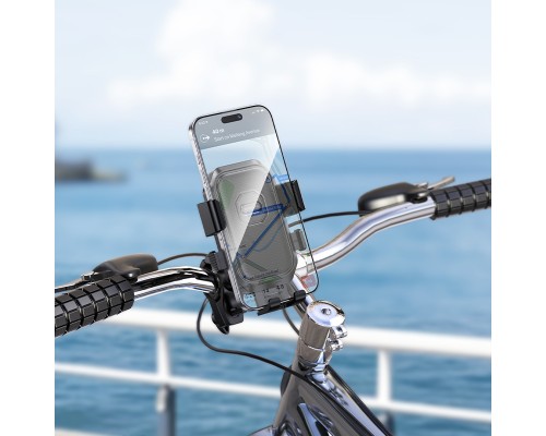 Велотримач для телефона BOROFONE BH141 Camino riding holder Black (6941991125584)