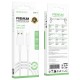 Кабель BOROFONE BX117 Source charging data cable iP White (6941991120145)
