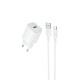 Мережевий зарядний пристрій BOROFONE BAS82A Star single port QC3.0 charger set (Type-C) (EU) White (6941991126758)
