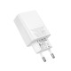 Мережевий зарядний пристрій BOROFONE BAS75A Source single port PD30W charger (EU) White (6941991122828)