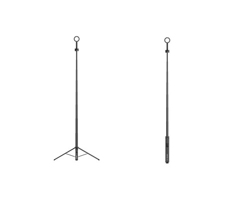Штатив Ulanzi SK-21 Magnetic Auto-Open Tripod (180cm) Black (M103)