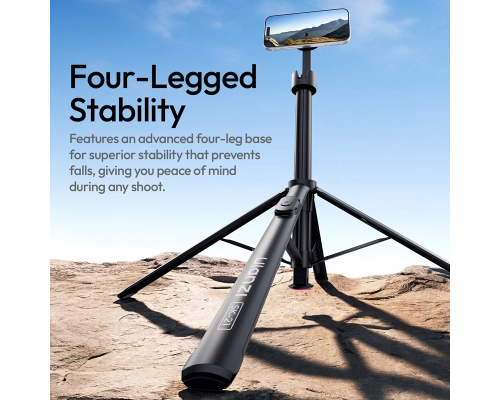 Штатив Ulanzi SK-21 Magnetic Auto-Open Tripod (180cm) Black (M103)