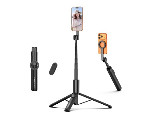 Селфі-трипод Ulanzi SK27 Tripod Tripod Selfie Stick(Magnetic Version) Black (S016)