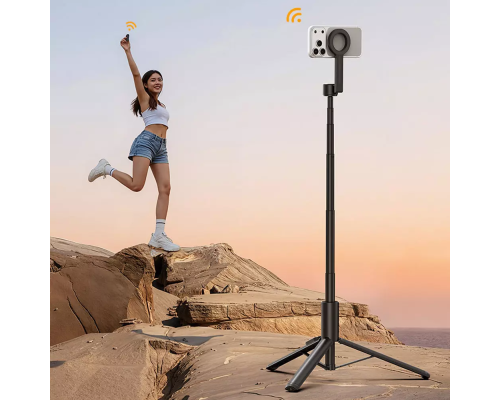 Селфі-трипод Ulanzi SK27 Tripod Tripod Selfie Stick(Magnetic Version) Black (S016)