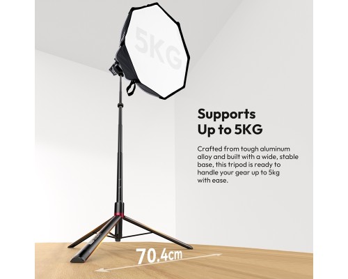 Стійка для світла складна Ulanzi AT-05 2M Heavy Duty Foldable Light Stand(48-200cm) Black (T083)
