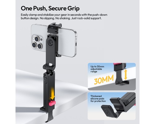 Тримач для телефону штатив Ulanzi MA89  MagLock Phone Holder Tripod Black (T169)