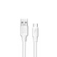 Кабель WUW-X168 USB Type-C  5А white (6972573331635)