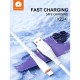 Кабель WUW-X224/TPC USB Type-C 2,4А white (WUW-X224/TPC)