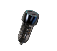 Автомобільний зарядний пристрій WUW-C283 PD30W+ PD30W black (6978749570372)