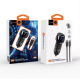 Автомобільний зарядний пристрій WUW-T103C PD 30W +QC 3.0 18W black (6978749570440)