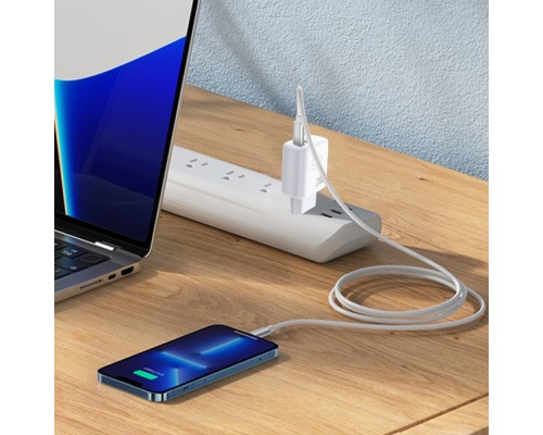Мережевий зарядний пристрій WUW-C276 PD20W+QC18W (6978749570204)