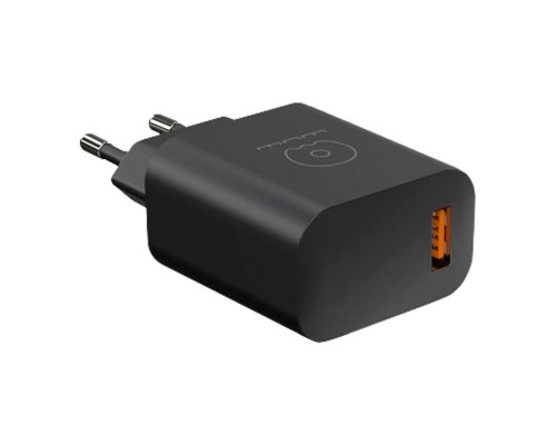 Мережевий зарядний пристрій WUW-C170 QC 3.0 single USB charger 18W (6972573335312)