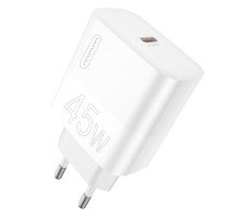 Мережевий зарядний пристрій WUW-C202 PD45W GaN Eu Smart Charger (6972573336821)