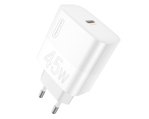 Мережевий зарядний пристрій WUW-C202 PD45W GaN Eu Smart Charger (6972573336821)