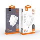 Мережевий зарядний пристрій WUW-C202 PD45W GaN Eu Smart Charger (6972573336821)