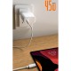 Мережевий зарядний пристрій WUW-C202 PD45W GaN Eu Smart Charger (6972573336821)