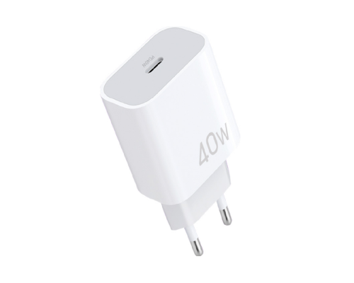 Мережевий зарядний пристрій WUW-C280 Type-C PD 40W charger (6978749570341)