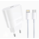 Мережевий зарядний пристрій з кабелем WUW-T86L PD 25W fast charger + USB C to lighting set (6972573338207)