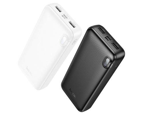 Зовнішній акумулятор HOCO J128A Powerful power bank(20000mAh) Black (6942007621175)