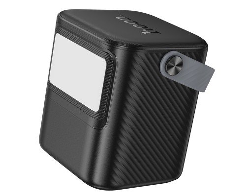 Зовнішній акумулятор HOCO J152 Tough 22.5W+PD20W+light power bank (80000mAh) Black (6942007652094)