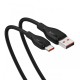 Кабель Baseus Pudding Series Fast Charging Cable USB to Type-C 100W 1.2m Cluster Black (P10355703111-00)