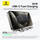 Мережевий зарядний пристрій Baseus Palm Fast Charger 1C 30W EU Cluster Black (P10111605113-00)