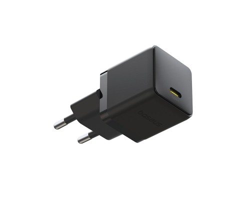 Мережевий зарядний пристрій Baseus Palm Fast Charger 1C 30W EU Cluster Black (P10111605113-00)