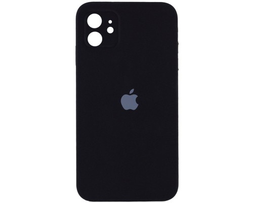 Чохол для смартфона Silicone Full Case AA Camera Protect for Apple iPhone 11 14,Black (FullAAi11-14)