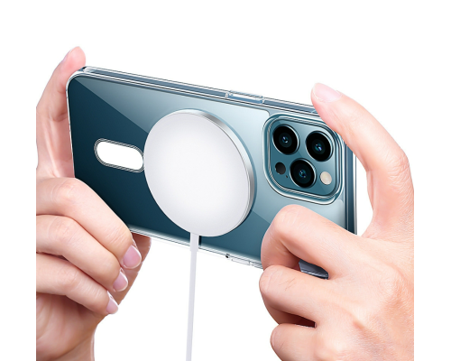 Чохол Cosmic Acrylic MagSafe HQ for Apple iPhone 15 Pro Transparent (Acrili15pClear)