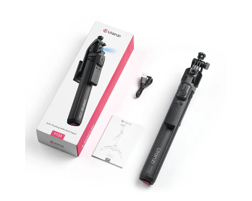 Штатив з автоматичним стеженням Ulanzi TT23 Auto-Tracking Selfie Stick Tripod Black (T168A)
