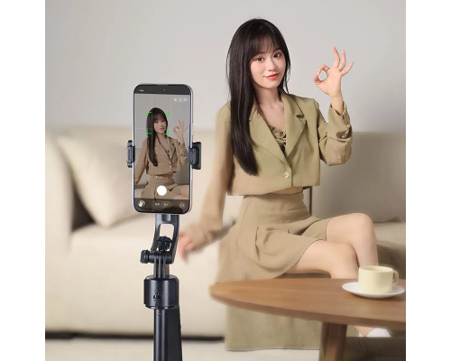 Штатив з автоматичним стеженням Ulanzi TT23 Auto-Tracking Selfie Stick Tripod Black (T168A)