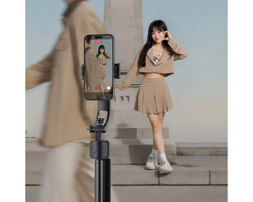 Штатив з автоматичним стеженням Ulanzi TT23 Auto-Tracking Selfie Stick Tripod Black (T168A)