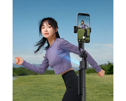 Штатив з автоматичним стеженням Ulanzi TT23 Auto-Tracking Selfie Stick Tripod Black (T168A)