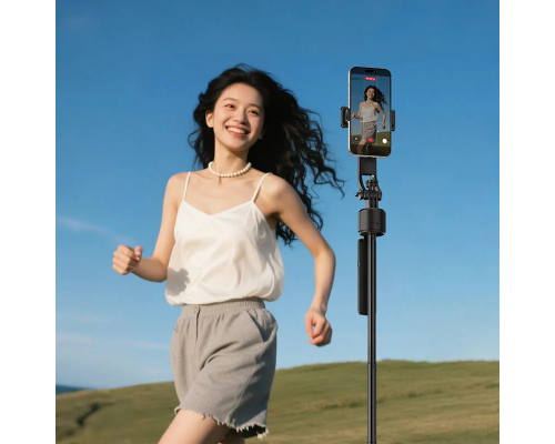 Штатив з автоматичним стеженням Ulanzi TT23 Auto-Tracking Selfie Stick Tripod Black (T168A)