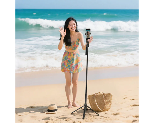 Штатив з автоматичним стеженням Ulanzi TT23 Auto-Tracking Selfie Stick Tripod Black (T168A)