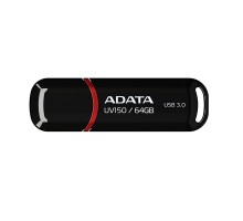 Флеш-накопичувач ADATA USB 3.2 AUV 150 64Gb Black (AUV150-64G-RBK)